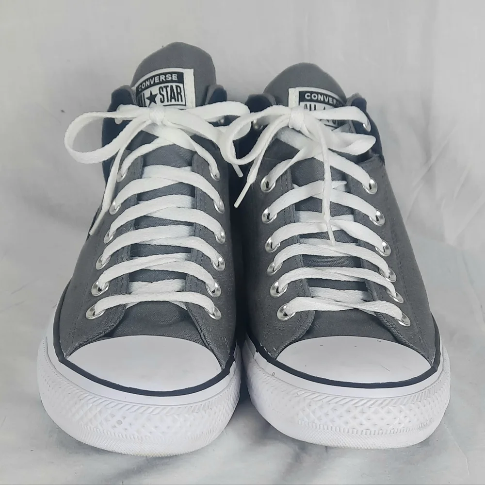 Converse All Star Chuck Taylor Unisex Hightops Mens Size 10 Womens 12 Gray Blue - Picture 2 of 11